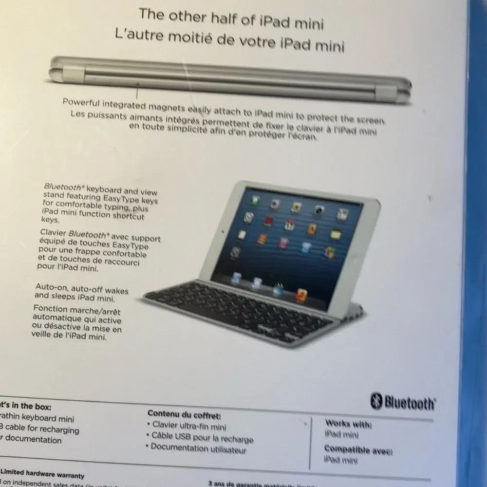 Back to School! Logitech Magnetic Ultrathin Keyboard (ipad not included)